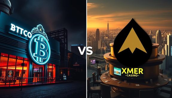 XMR casino benefits vs BTC