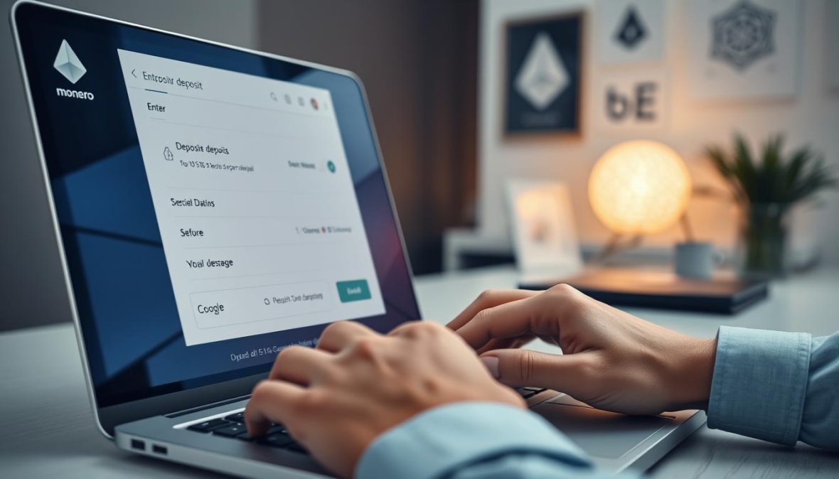 Step-by-step Monero deposit guide